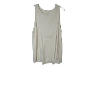 Time and Tru XXXL White Tank Top